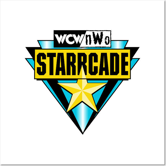 WCW Starrcade 98 Wall Art by Authentic Vintage Designs